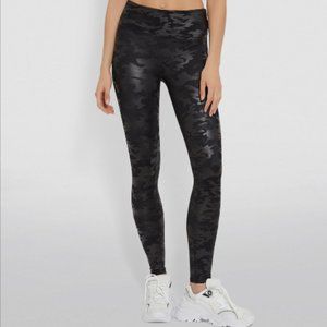 SPANX Faux Leather Camo Legging